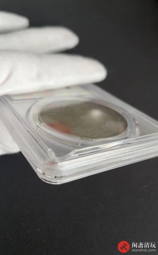 中华民国三年袁世凯像背嘉禾壹圆银币 甘肃曲笔民版