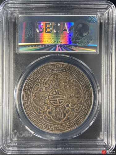 1900版英属站人壹圆贸易银币