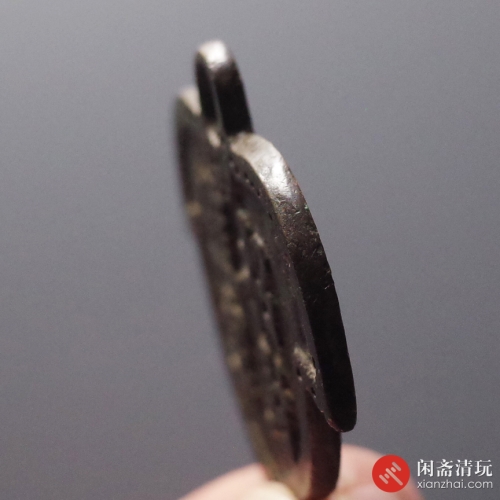 清 招财进宝挂花 黄金万两